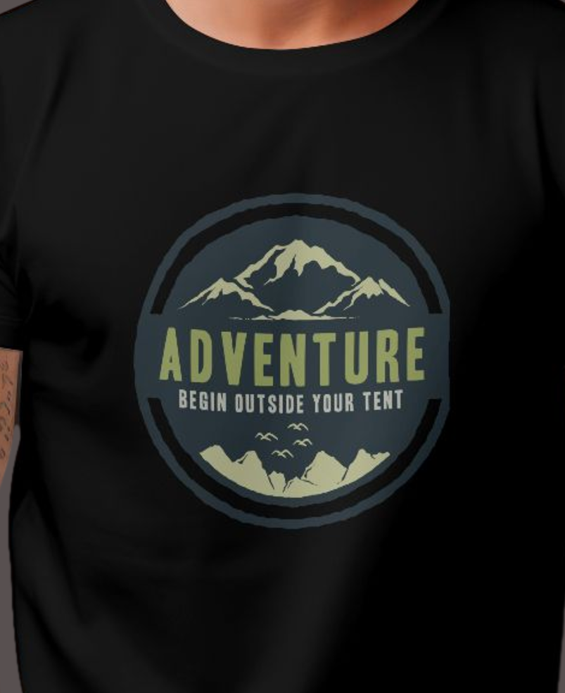 Men's Classic T-shirt Adventure Graphic Print - Image 5