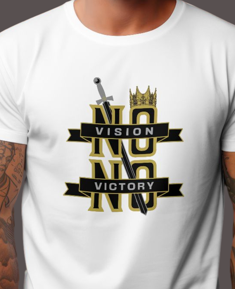 Men's Classic T-shirt Vision-Victory Graphic Print - Image 5