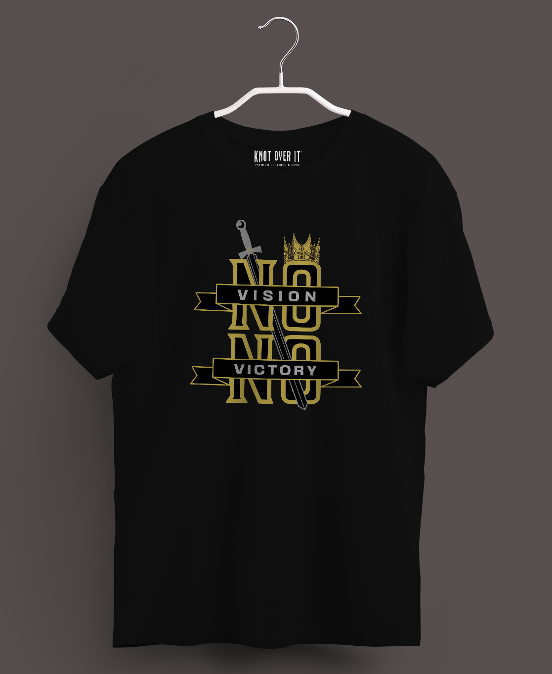 Men's Classic T-shirt Vision-Victory Graphic Print - Image 2