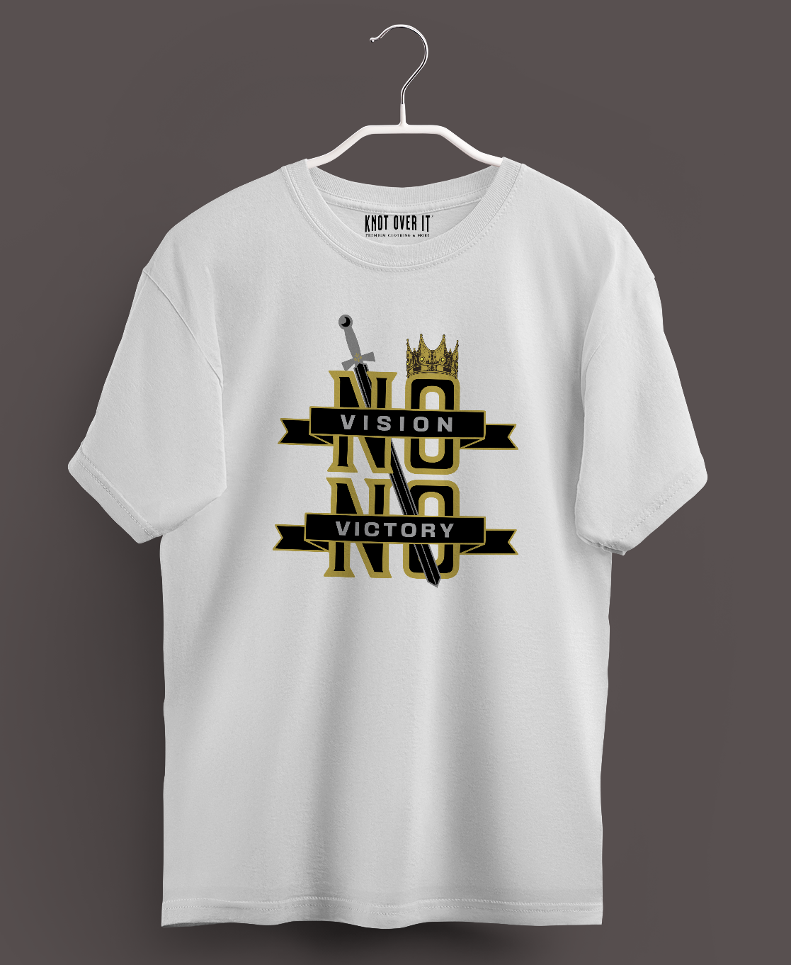 Men's Classic T-shirt Vision-Victory Graphic Print - Image 4