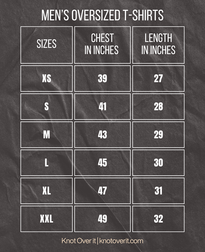 Men's Oversized T-shirt Karm Typography Print - Image 9